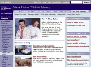 How To Sleep Better Website
