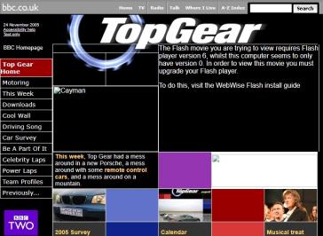 Top Gear Series 7 Website