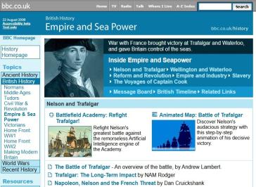 Trafalgar Website