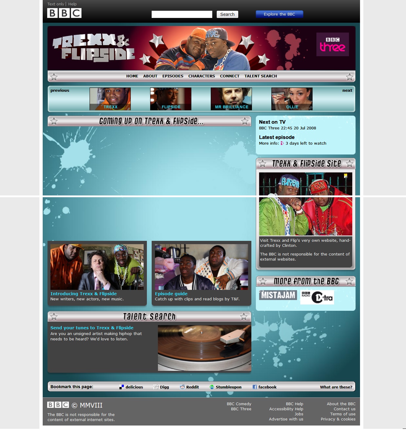 Trexx & Flipside Website