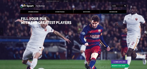 BT Sport Business website