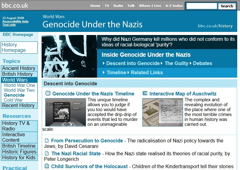 Auschwitz Website