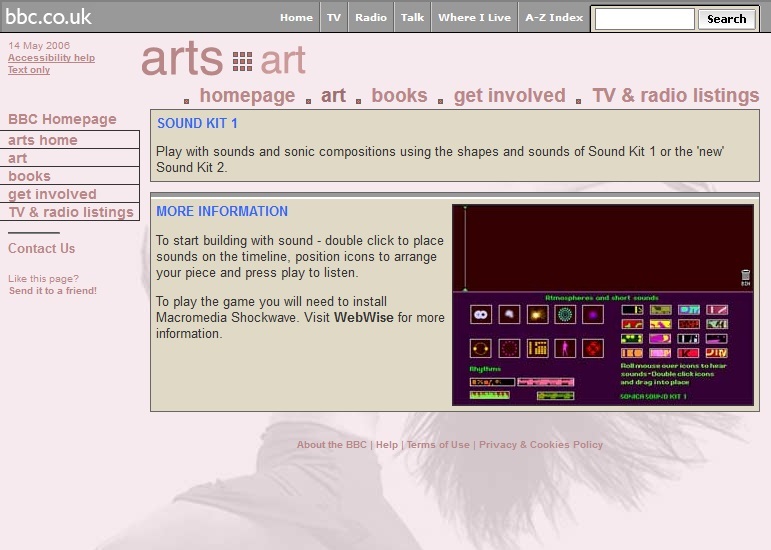 Digital Arts 2004 Website