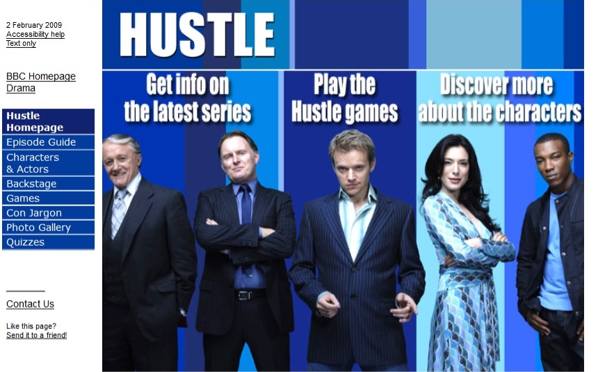 Hustle Website