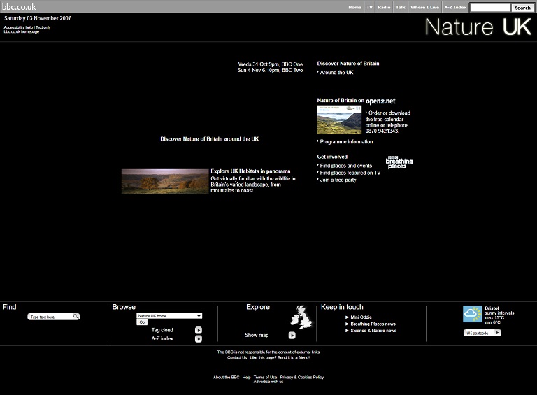Nature Of Britain Website