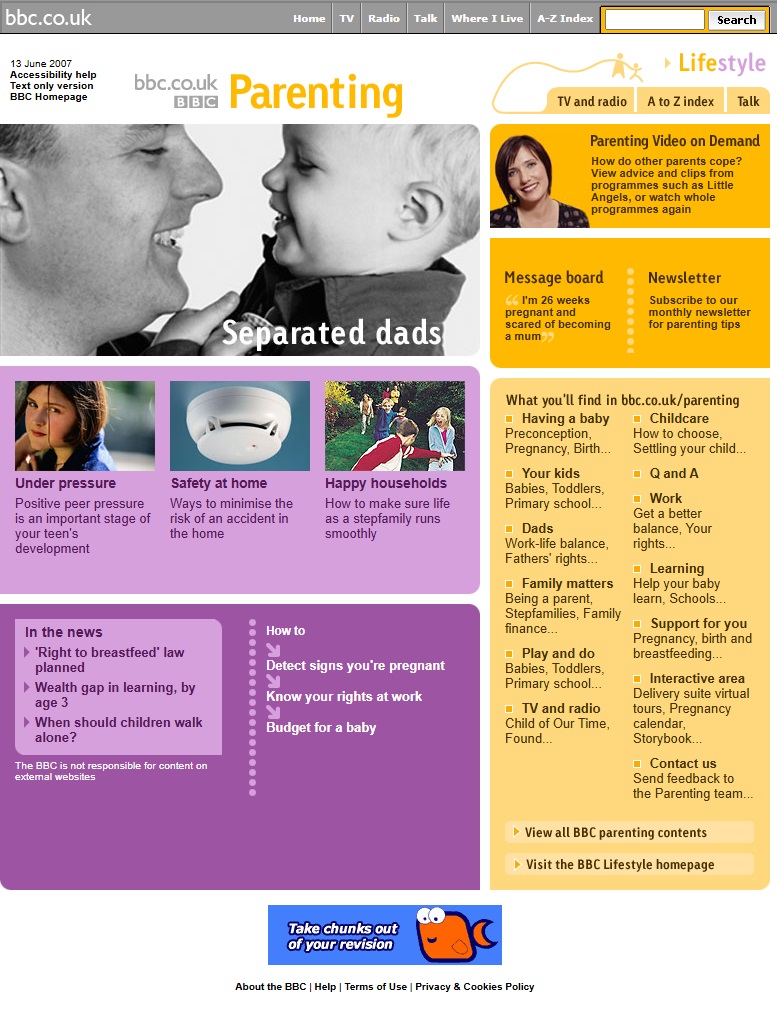 Parenting Website