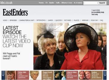 EastEnders Website