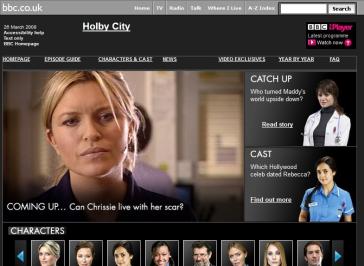 Holby City Website