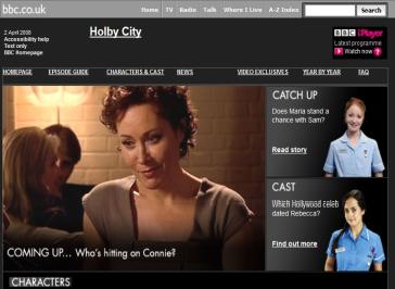 Holby City Website