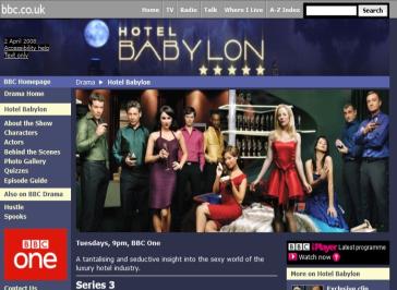 Hotel Babylon Website