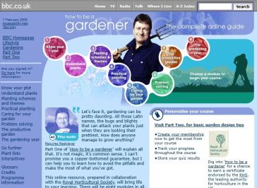 How To Be A Gardener Website