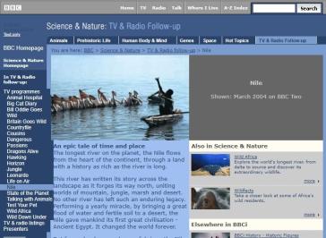 Nile Website