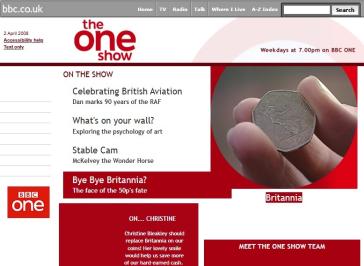 The One Show Website