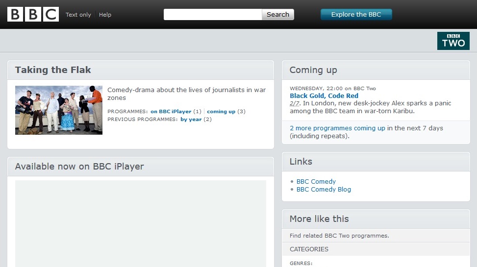 Taking The Flak Website