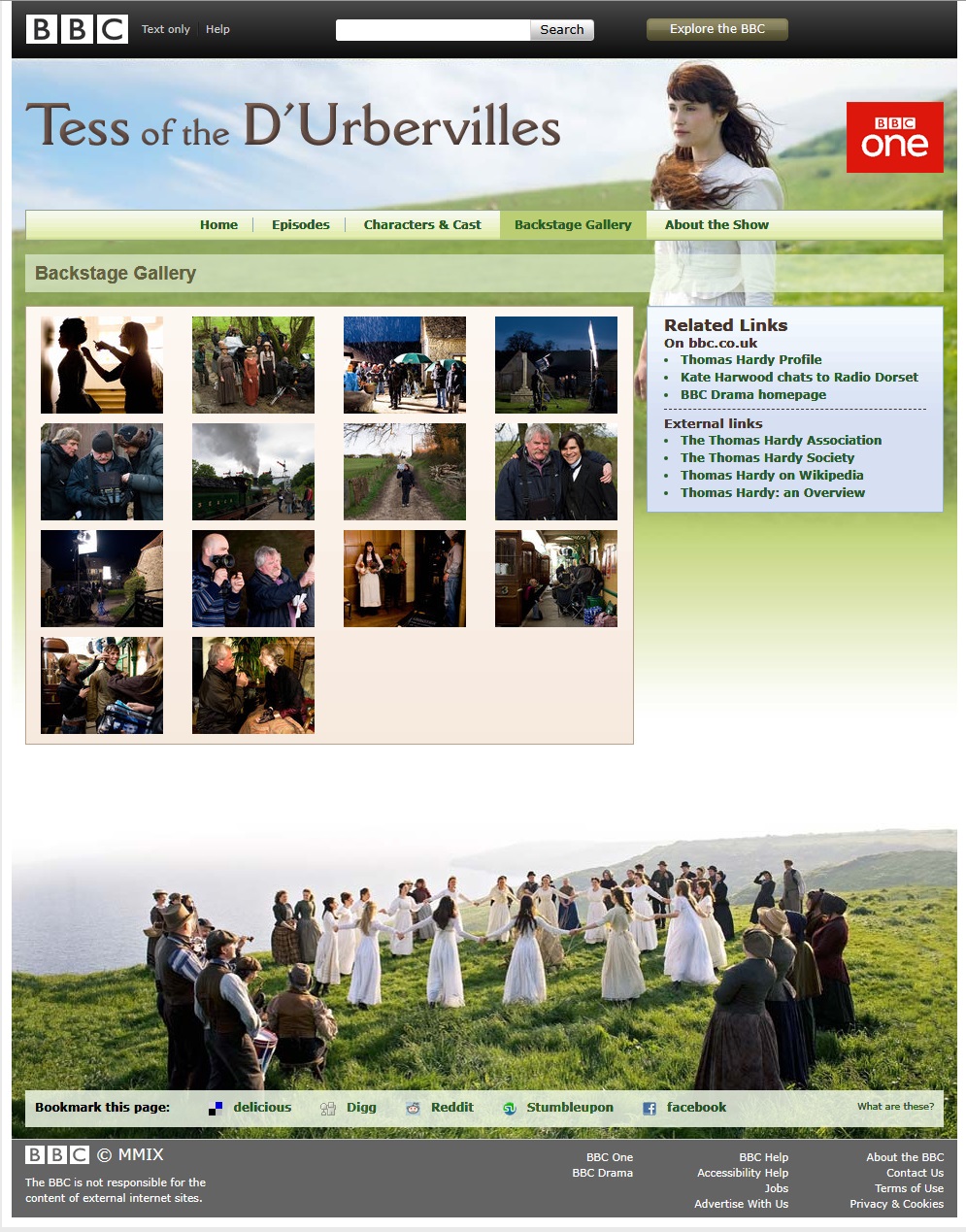 Tess Of The D'Urbervilles Website