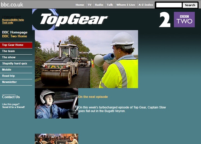 Top Gear Series 9 Website