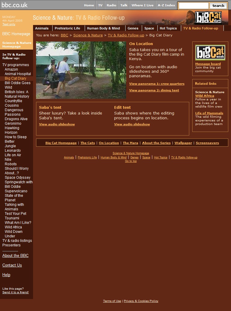 Big Cat Diary 2005