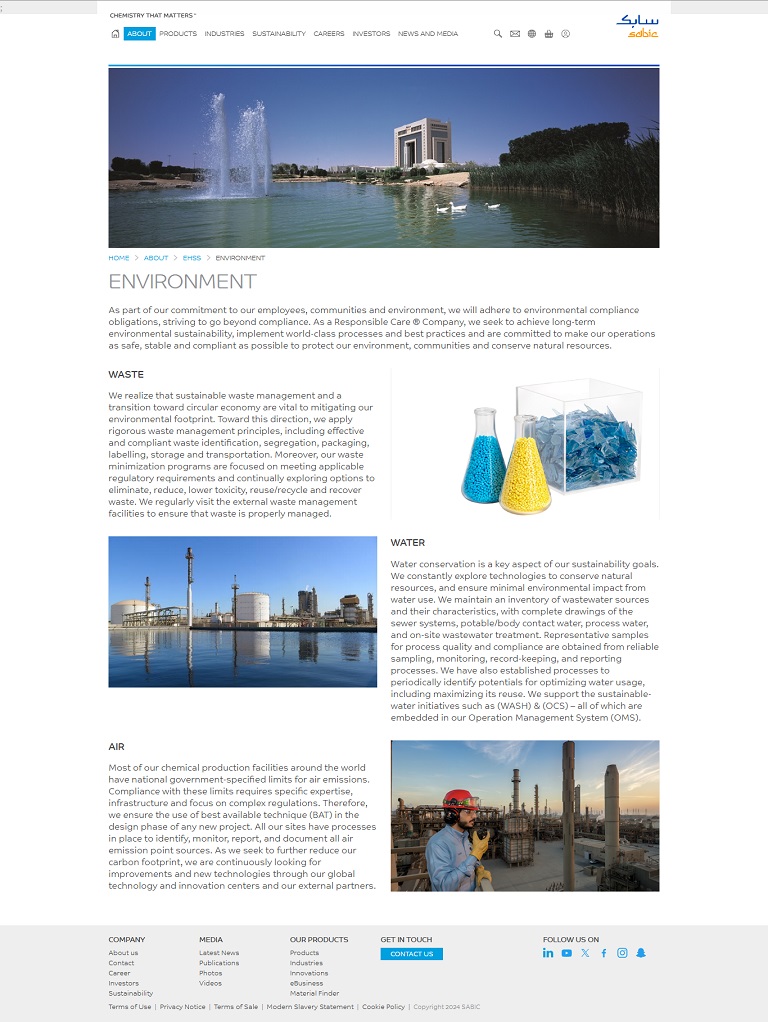 SABIC website