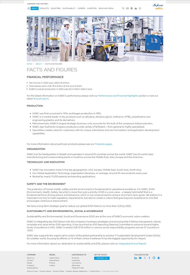 SABIC website