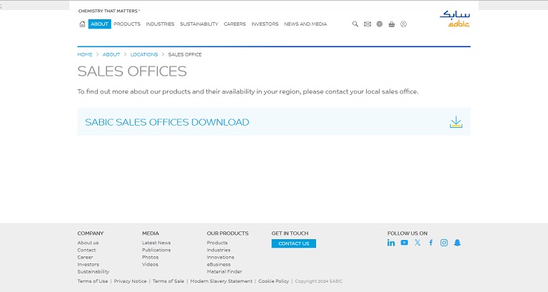 SABIC website
