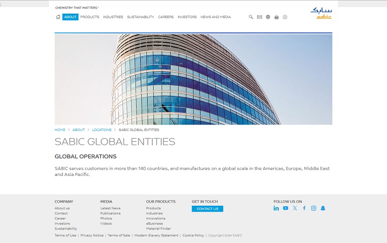 SABIC website