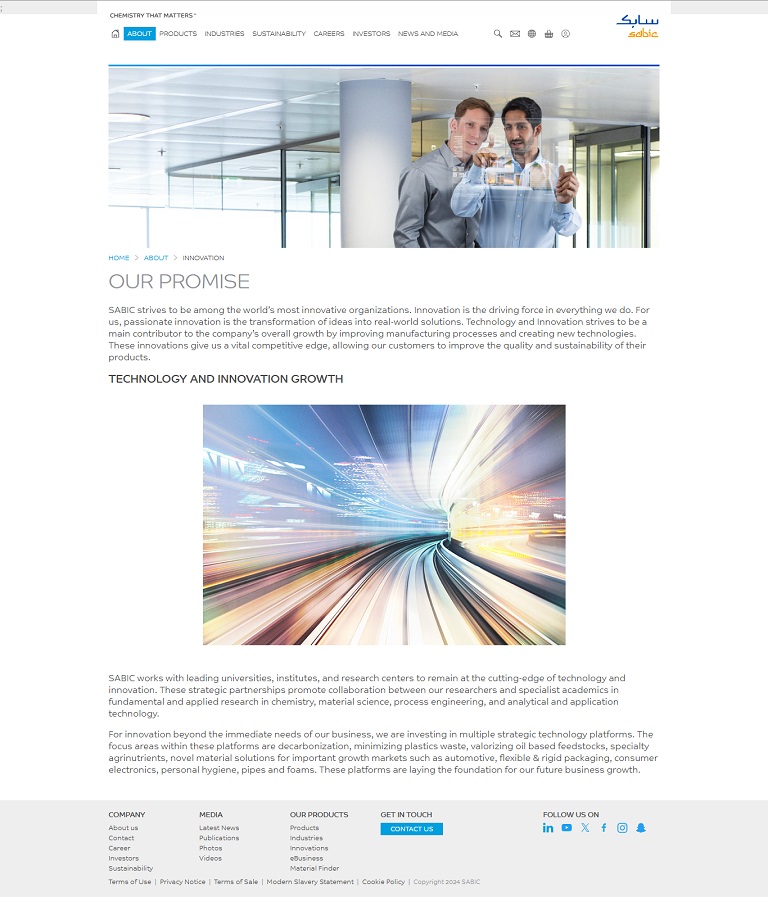 SABIC website