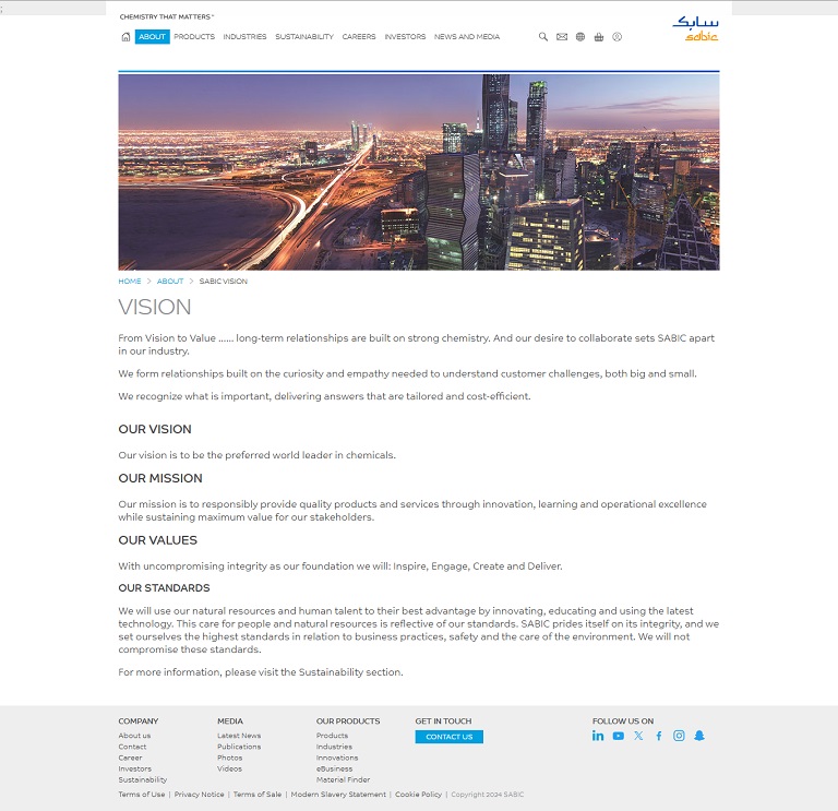 SABIC website