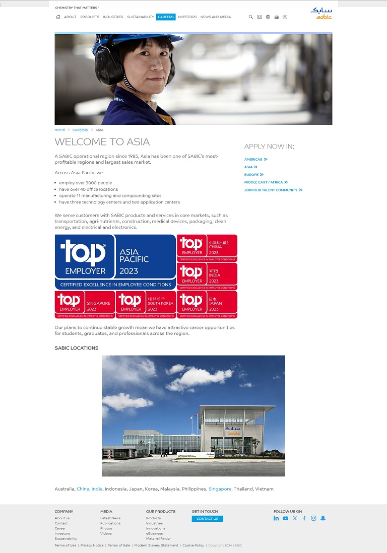 SABIC website