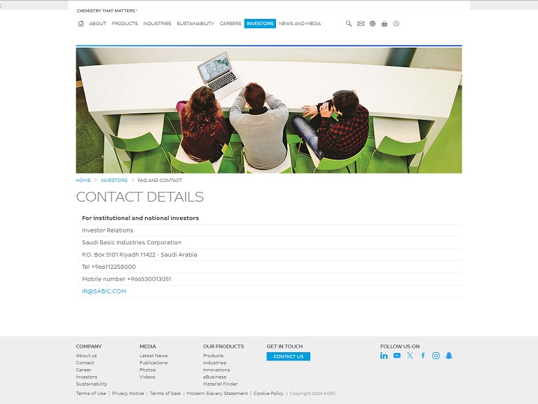 SABIC website