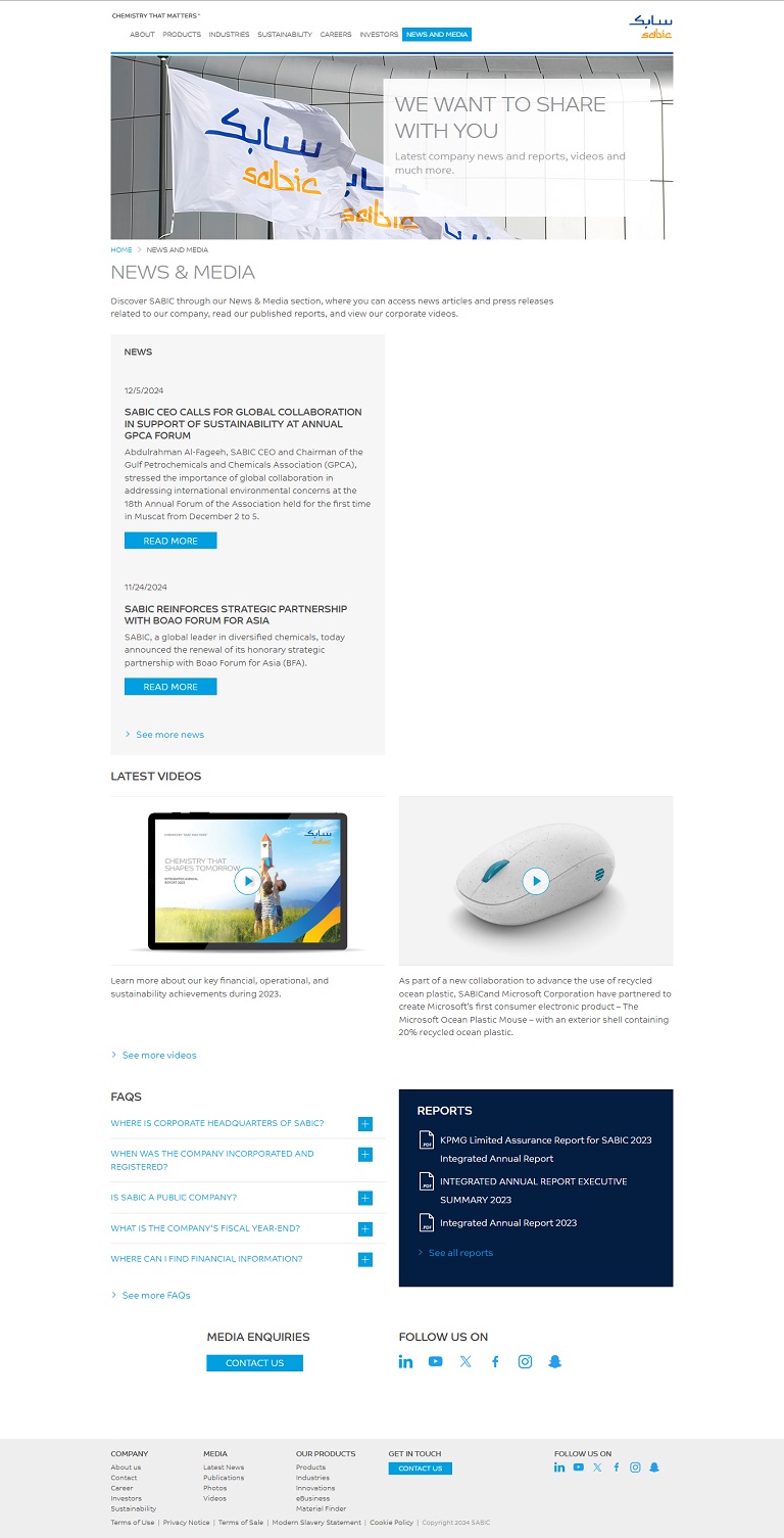 SABIC website