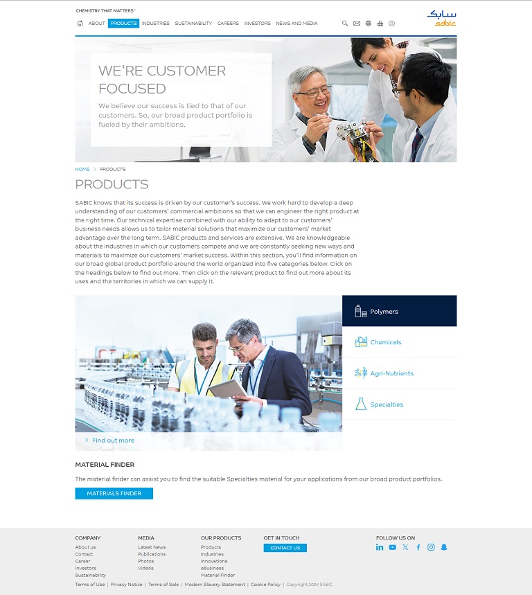 SABIC website